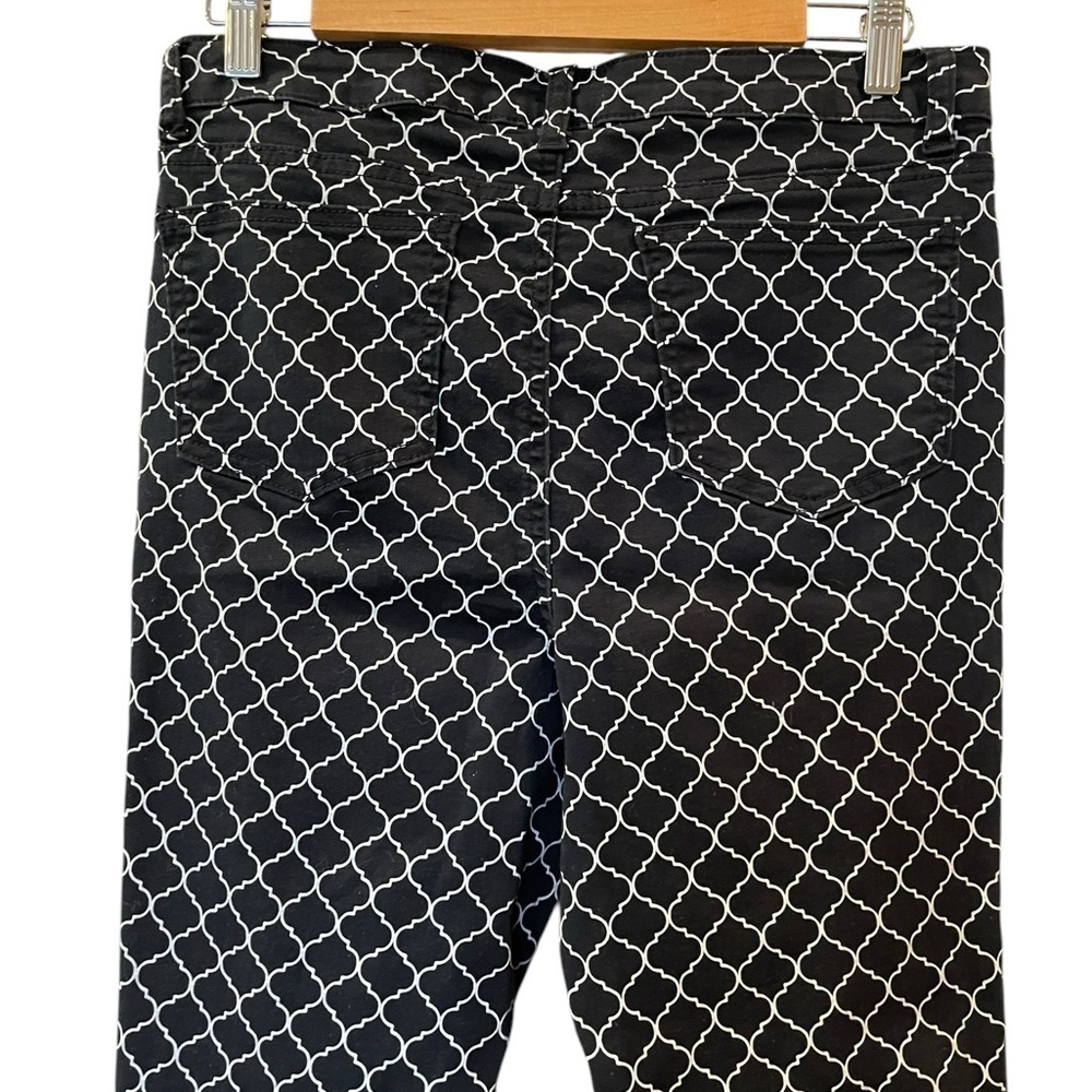 Needle & Cloth Women’s Black & White Diamond Pattern Pants Size: 10 - Picture 6 of 8